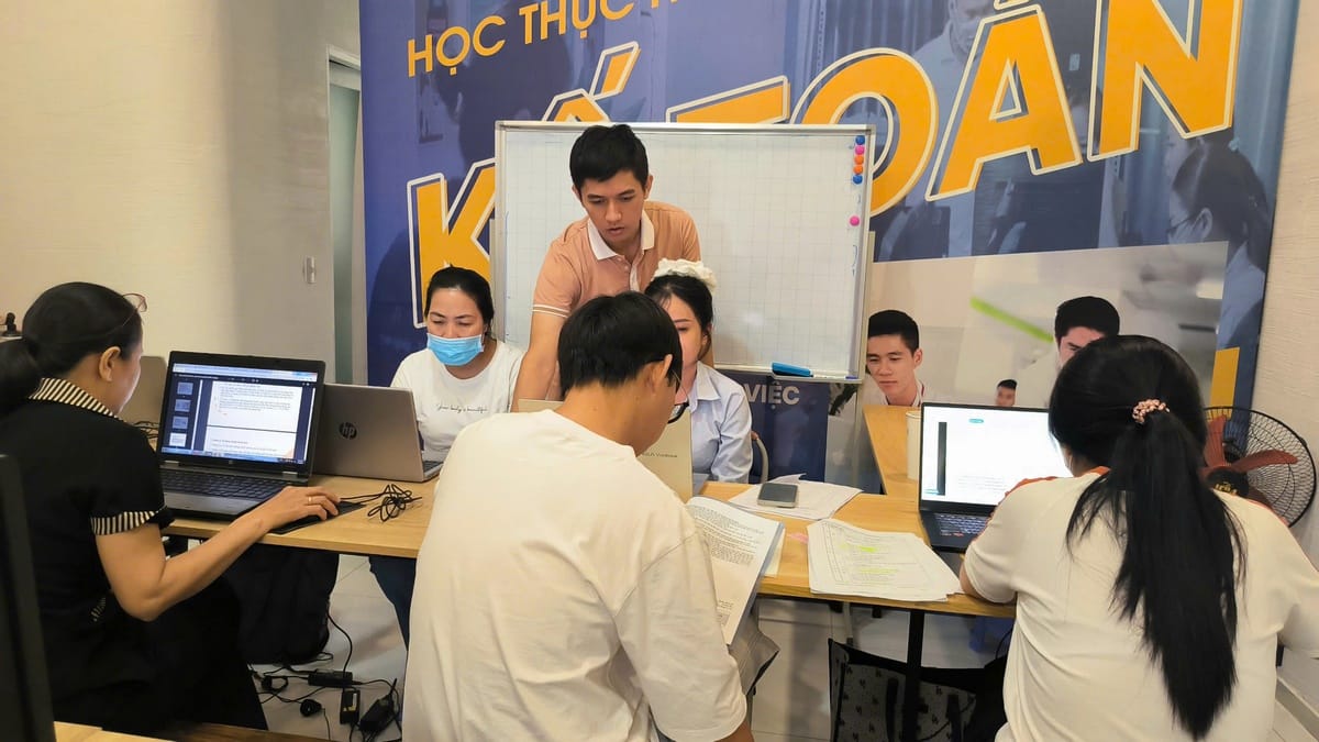 Đào tạo học viên kế toán tại vũng tàu