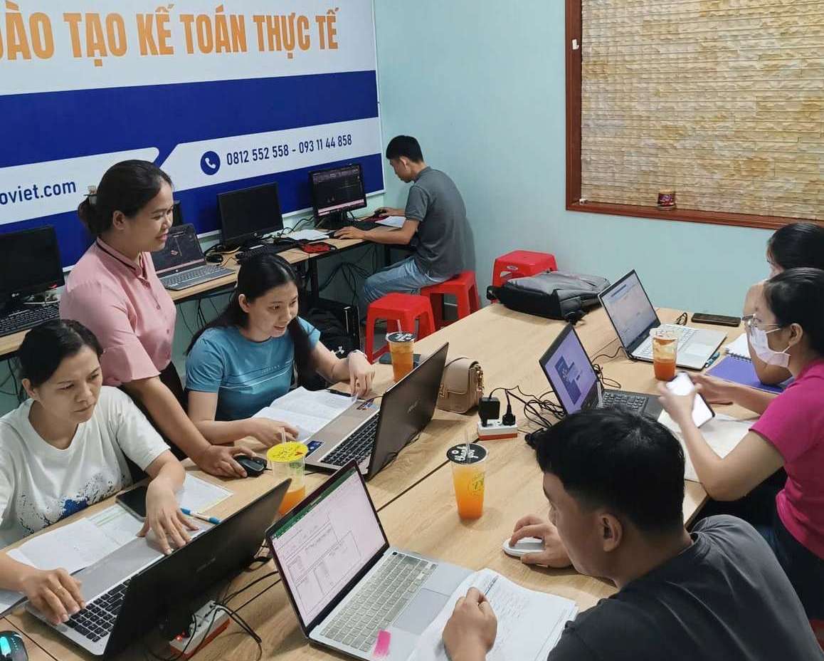 học viên học Kế Toán thuế Tại Vũng Tàu
