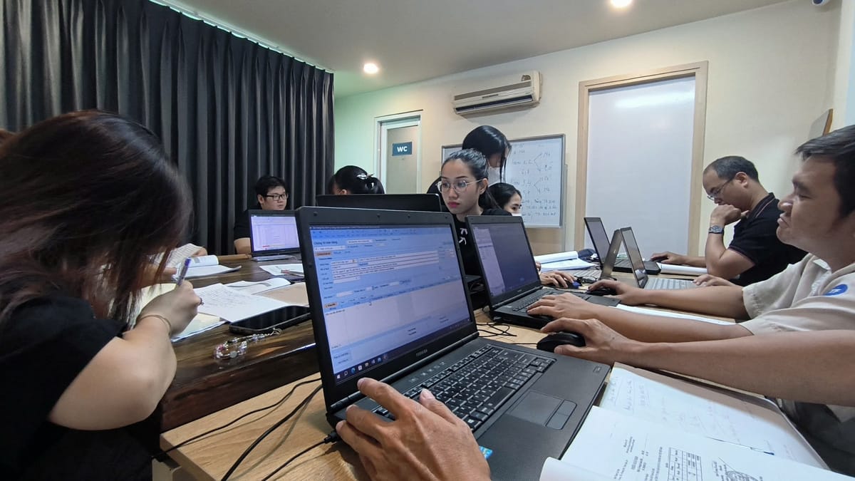 thực hành trên bộ chứng từ doanh nghiệp