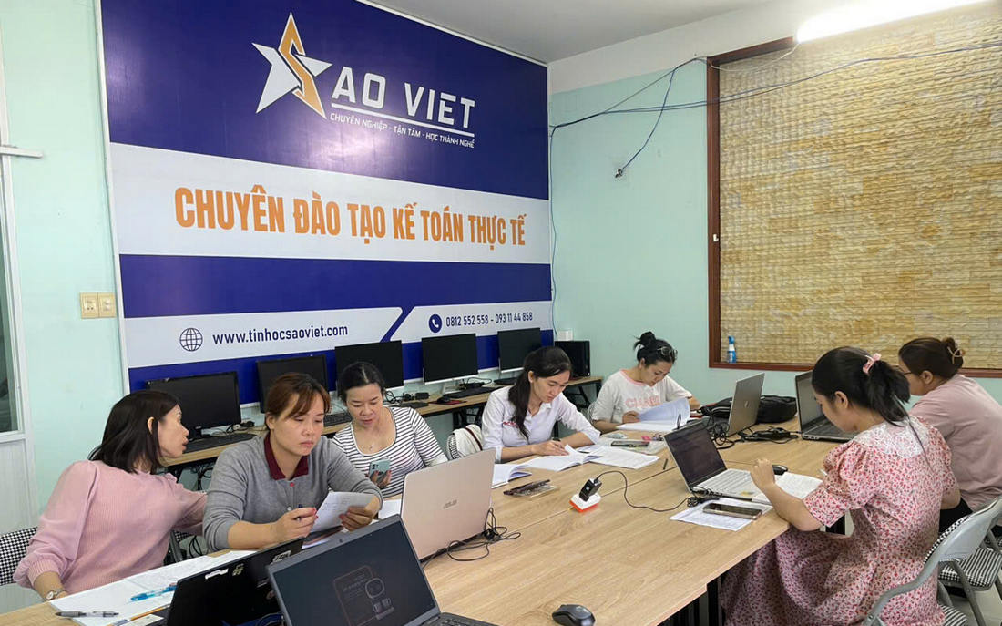 khóa học kế toán tổng hợp trên excel
